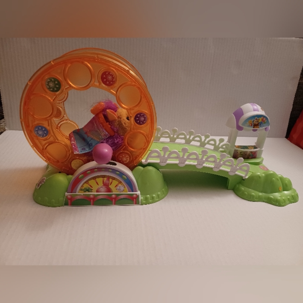 4/$80 Zhu Zhu Pet With Hamster Wheel Launch Bridge
